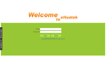 Tablet Screenshot of ehuatek.huatek.com